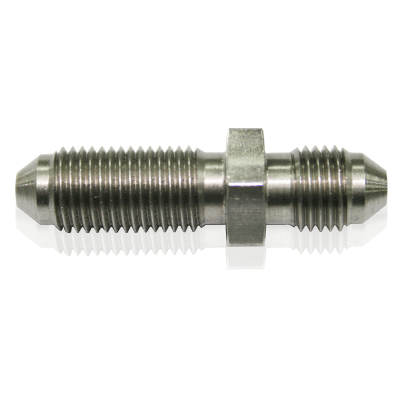 Aeroflow Straight Stainless Steel Bulkhead -3AN - Prolink Performance