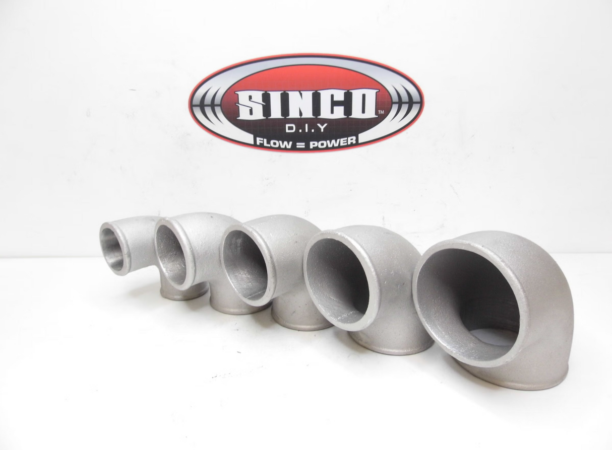 Sinco Customs - Cast Aluminium Elbows - 90 Degree