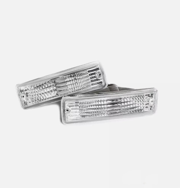 Clear Front Bumper Indicator signal light for 1988-1993 Nissan S13 Silvia