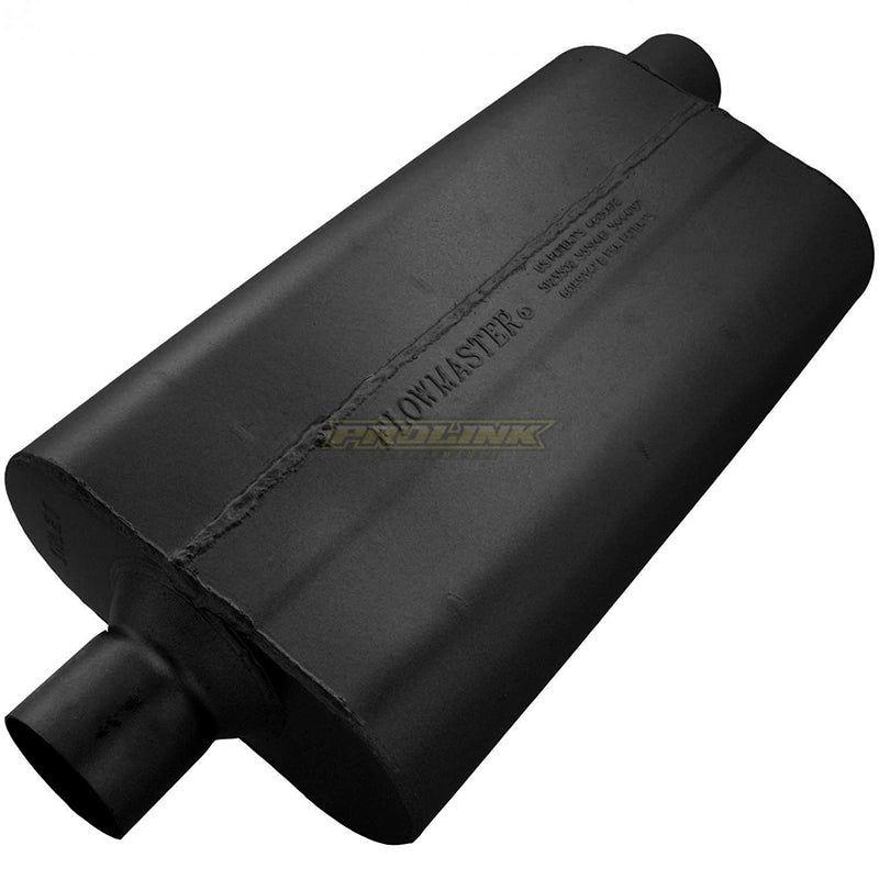 Flowmaster 50 Series Delta Flow Muffler 2.5" Center Inlet / Offset Outlet - Prolink Performance