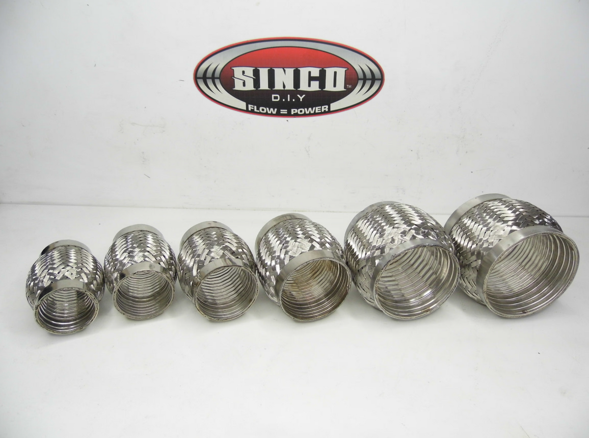 Sinco Customs - Exhaust Flexi Pipes - Stainless Steel