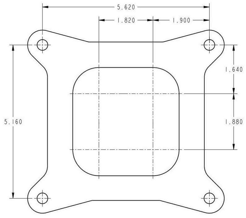 Holley 600 CFM 4-Barrel Street/Strip Carburettor - Classic Finish (HO0-4776C) - Prolink Performance