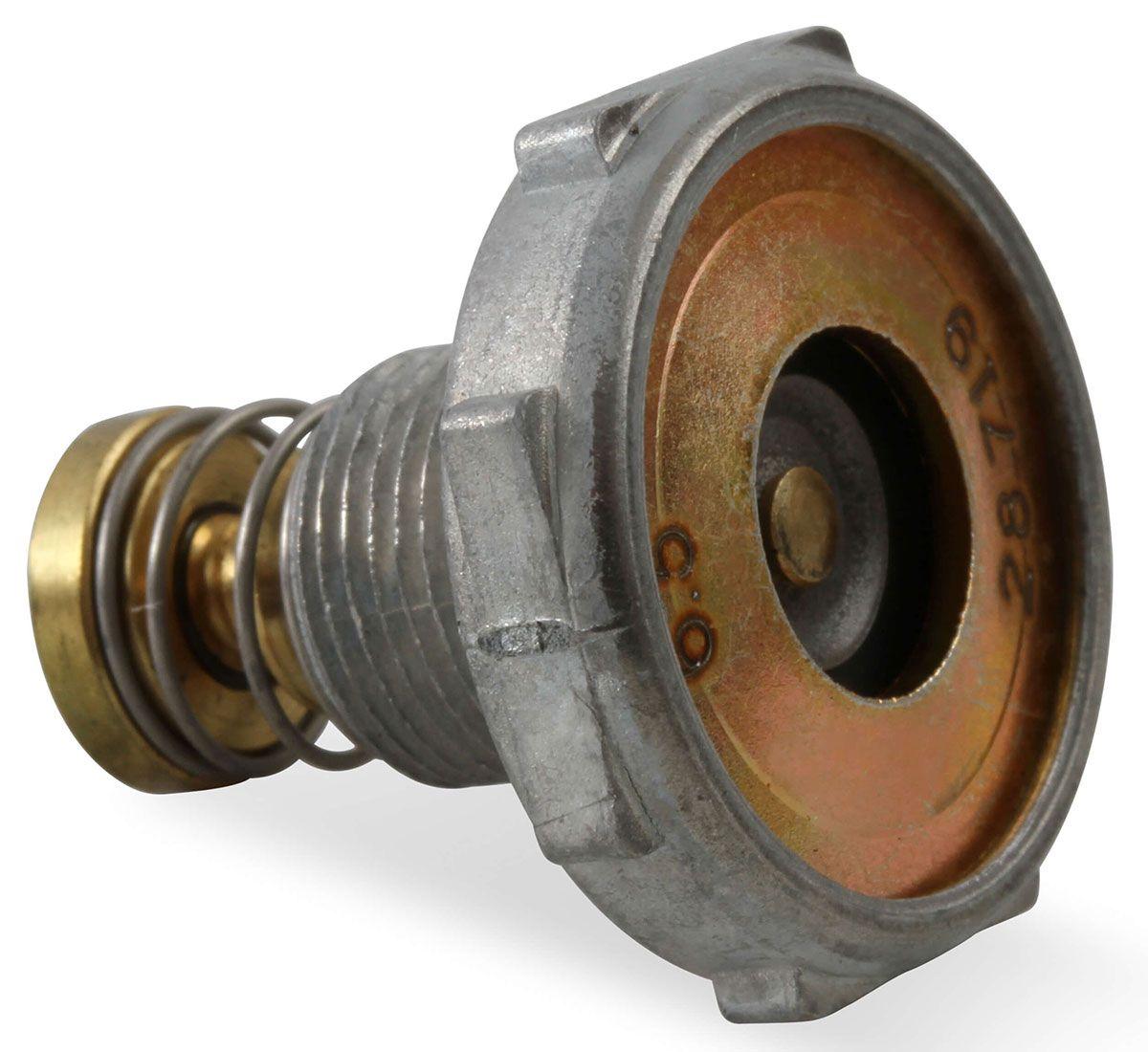Holley Single-Stage Power Valve STD Flow 6.5" Hg, Including Gasket (HO125-65) - Prolink Performance