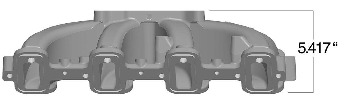 Holley LS1/LS2/LS6 Single Plane Mid Rise Intake Manifold (HO300-137) - Prolink Performance