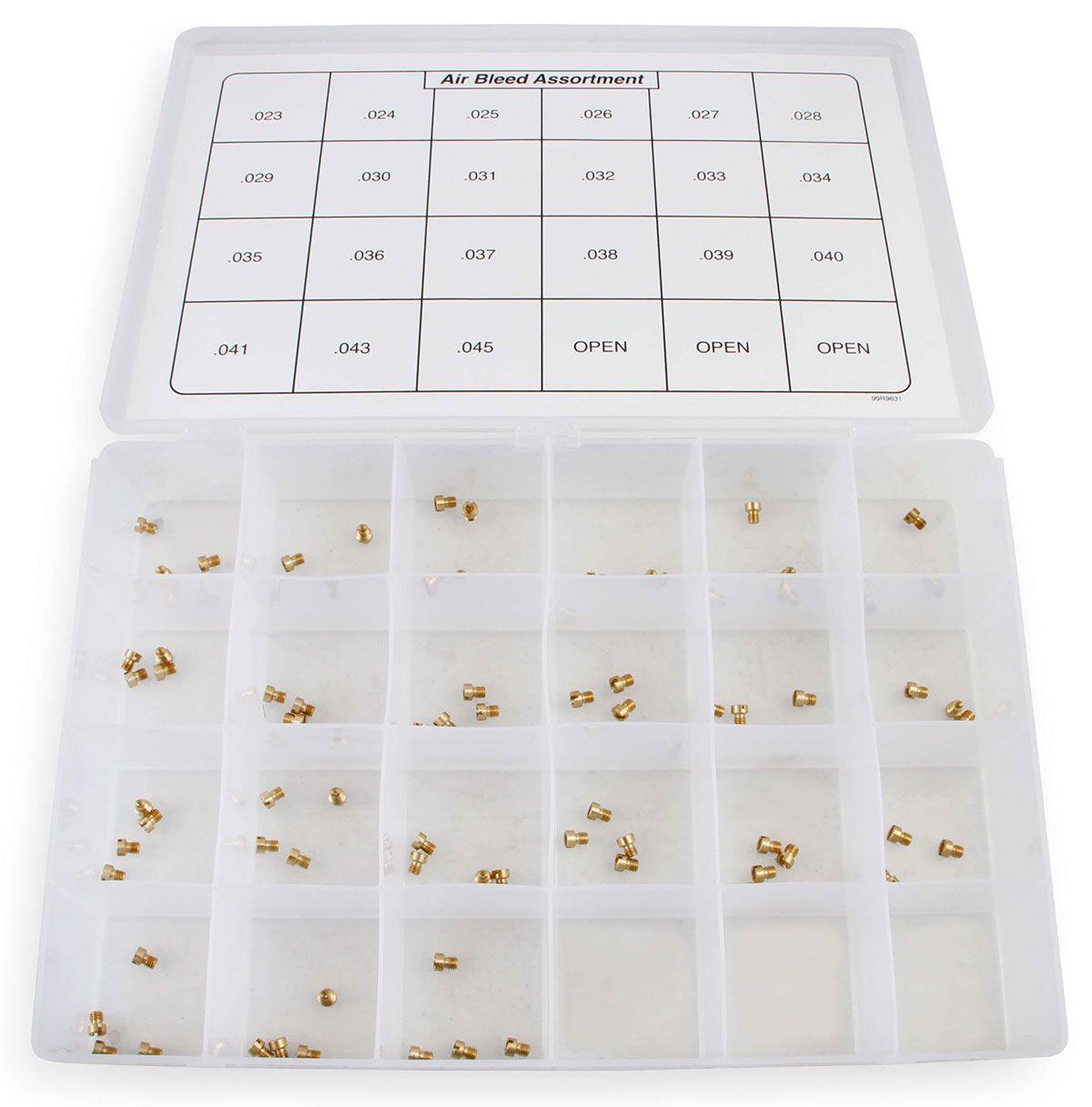 Holley Air Bleed Assortment Kit (HO36-240) - Prolink Performance