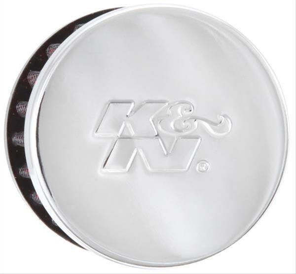 K&N Clamp-On Vent Filter 2 OD x 1-1/2 H (KN62-1370) - Prolink Performance