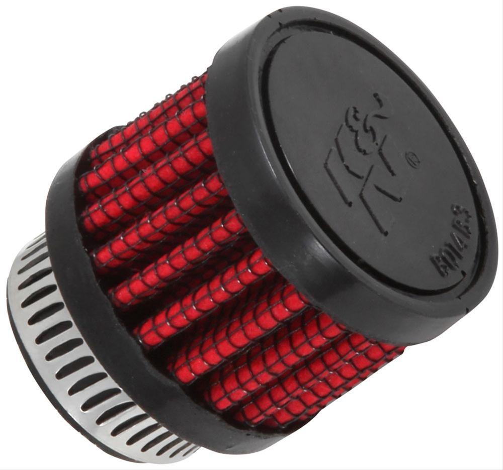 K&N Clamp-On Vent Filter 1-3/8 OD x 1-1/8 H (KN62-1560) - Prolink Performance