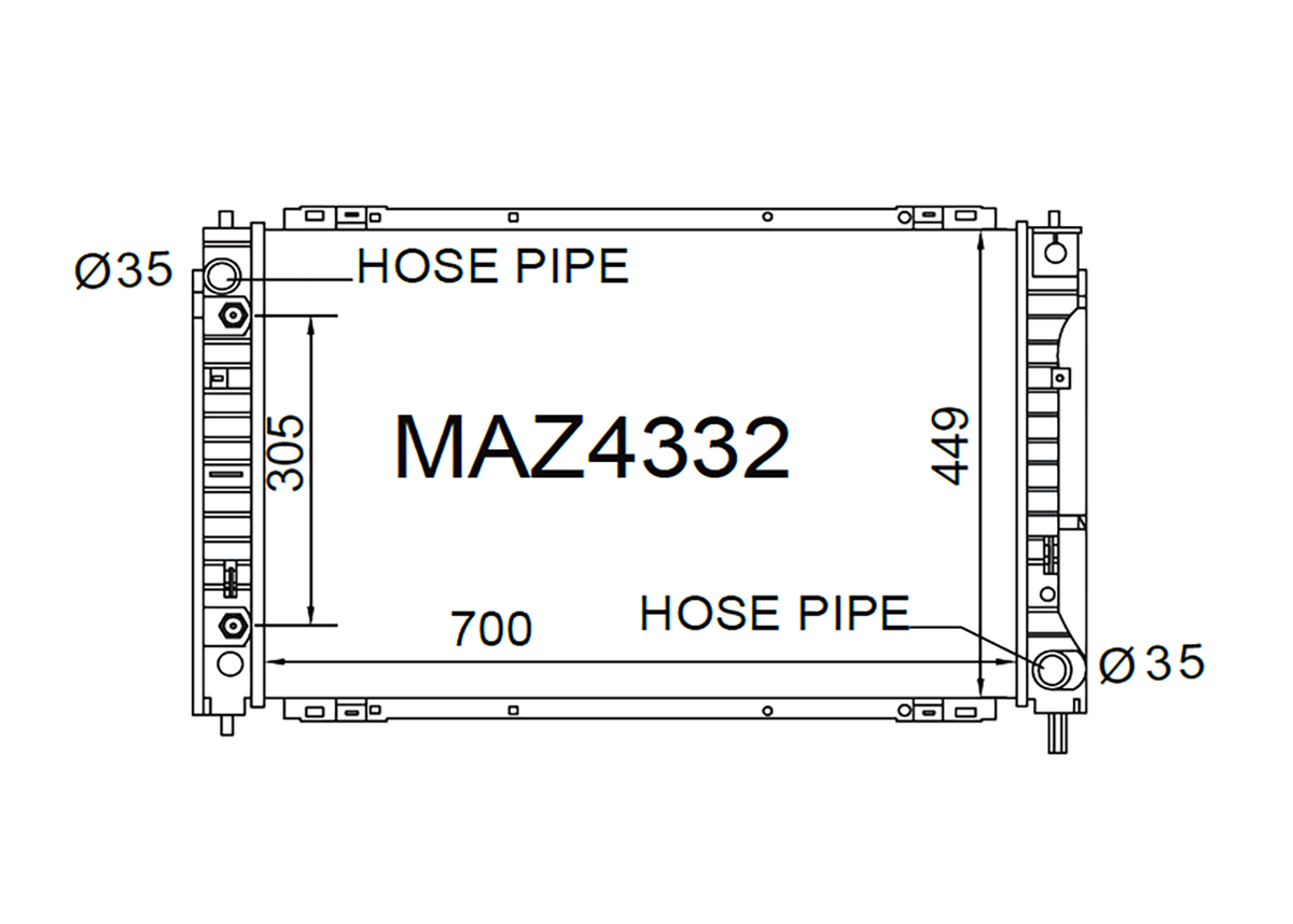 Mazda Tribute EP 2.0L 4cyl 2001-2006