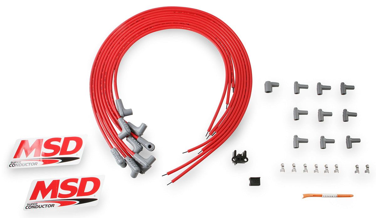 MSD Super Conductor Spark Plug Lead Set MSD31229 - Prolink Performance