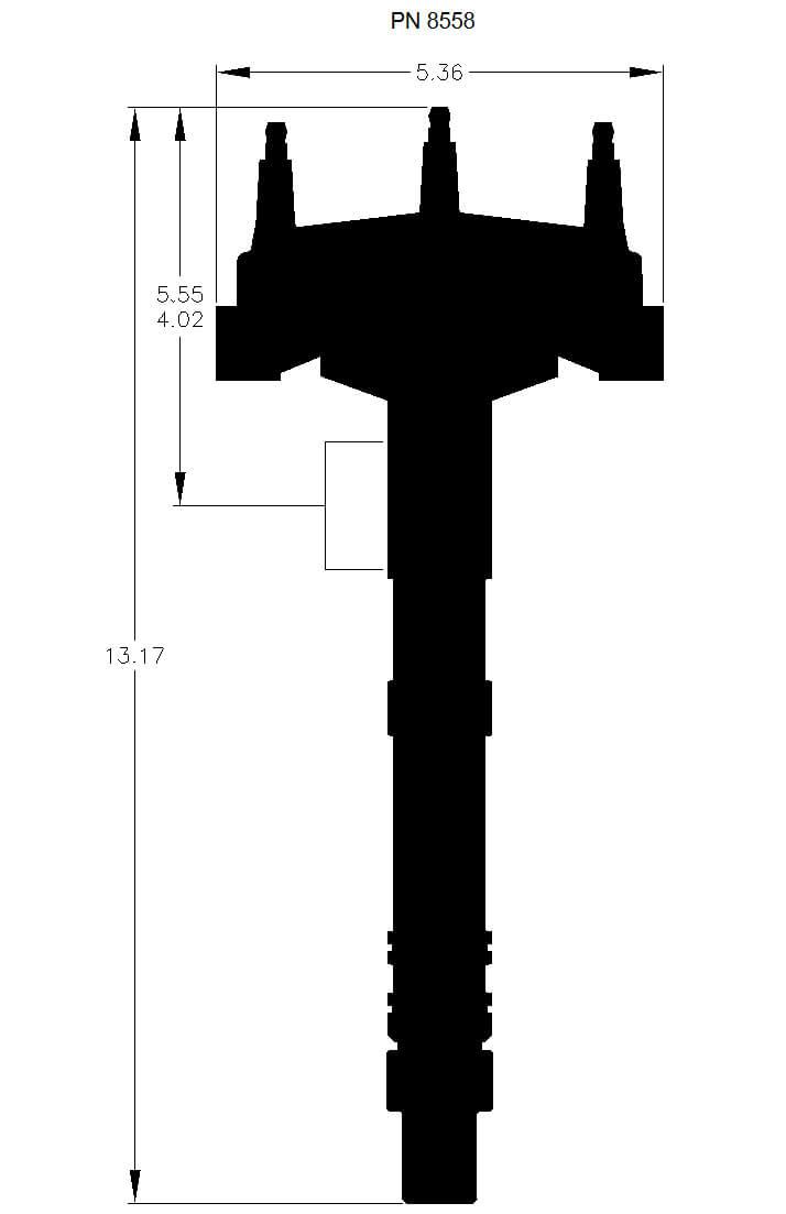 MSD Pro-Billet Crank Trigger Distributor MSD8558 - Prolink Performance