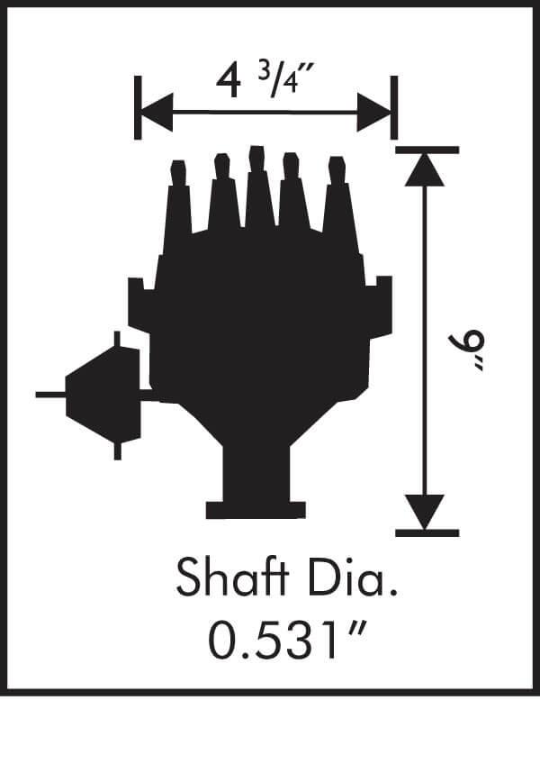 MSD Pro-Billet Ready-To-Run Distributor MSD8595 - Prolink Performance