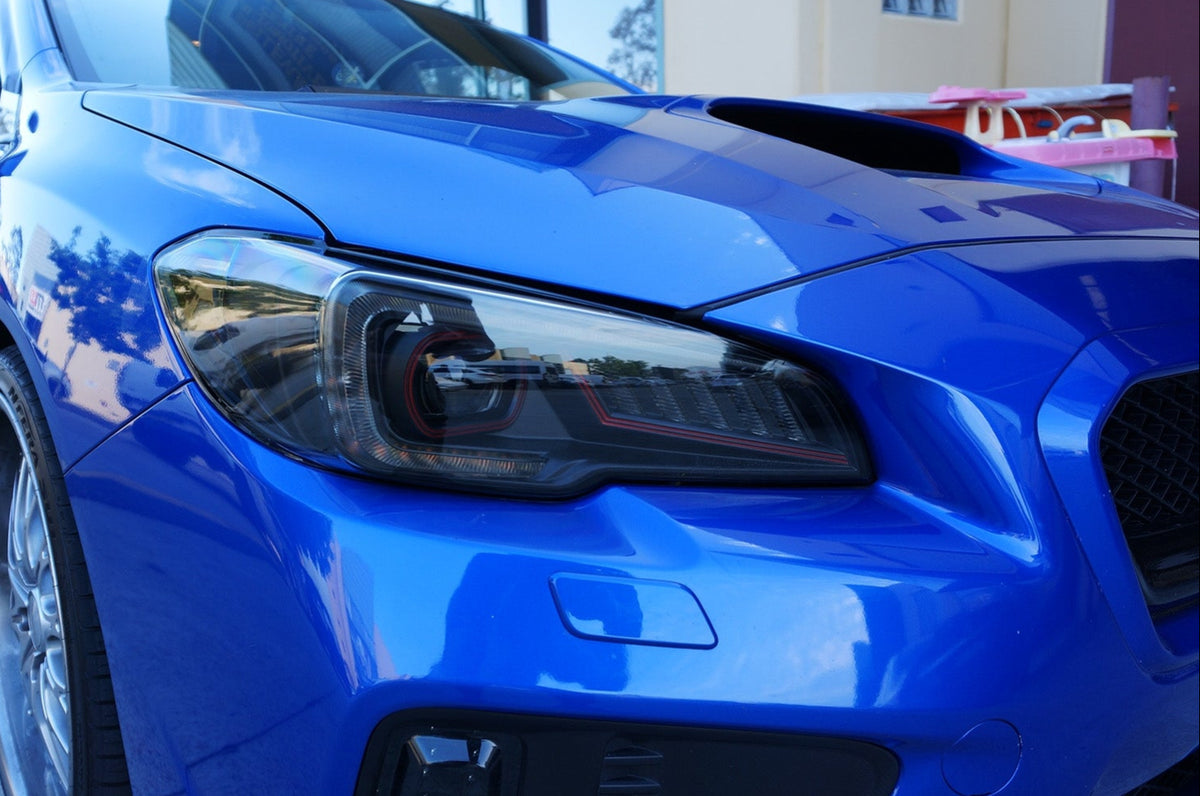 COPLUS V2 LED DRL Dynamic Headlights for 14-17 SUBARU WRX STI LEVORG VA head lights