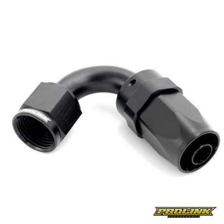 120 Degree Swivel Taper Hose End Side View