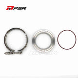 PSR Stainless Steel V-Band 3”/3.5” Flange & Clamp Kits for PRO PTG75 PT/X42 PT/X45 PT/X47 PT/X50 PT/X55 400 etc. Compressor Outlet