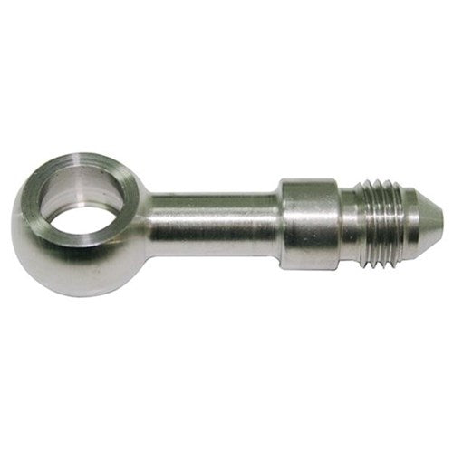 Aeroflow Stainless Steel Long Banjo to Male AN -4AN 11.2mm (7/16") to -4AN Male - AF311-04L