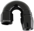 Aeroflow 570 Series PTFE 180° Hose End -6AN AF576-06DBLK - Prolink Performance