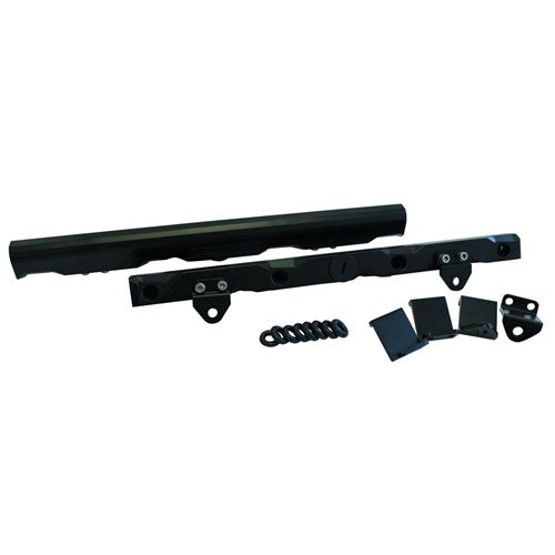 Aeroflow GM LS7 Billet EFI Fuel Rails - Black AF64-2007BLK - Prolink Performance