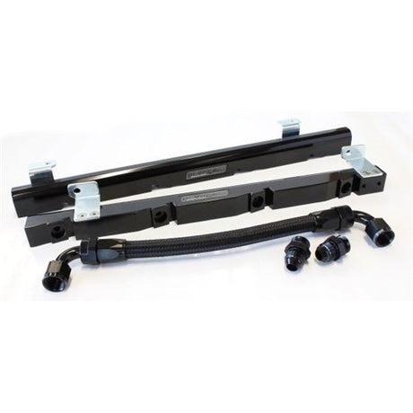 Aeroflow Holden 304-355 V8 Billet EFI Fuel Rails - Black - AF64-2008BLK - Prolink Performance