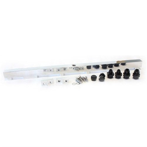 Aeroflow Nissan RB26 Billet EFI Fuel Rail - Polished - AF64-2011P - Prolink Performance