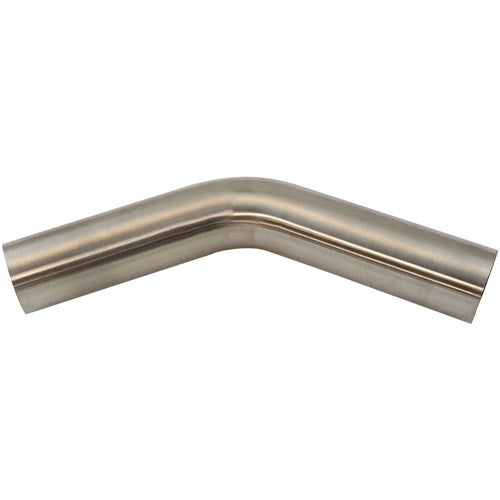 Stainless Steel 45° Mandrel Bend 2-1/4" O.D, .065" Wall, 6" Leg - AF9502-2250