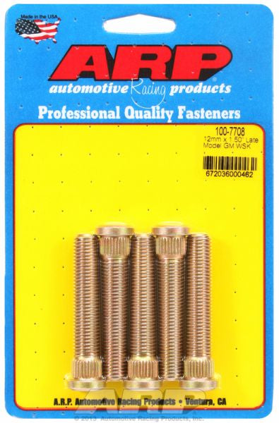 ARP Competition Wheel Studs (GM Camaro, Firebird, Corvette, Holden) AR100-7708 - Prolink Performance