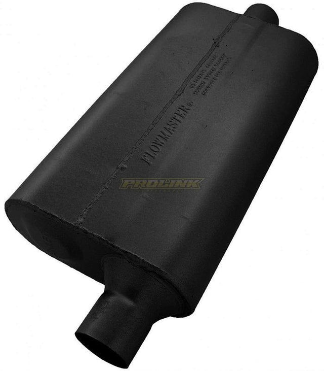 Flowmaster 50 Series Delta Flow Muffler 2.25" Offset Inlet / Center Outlet - Prolink Performance