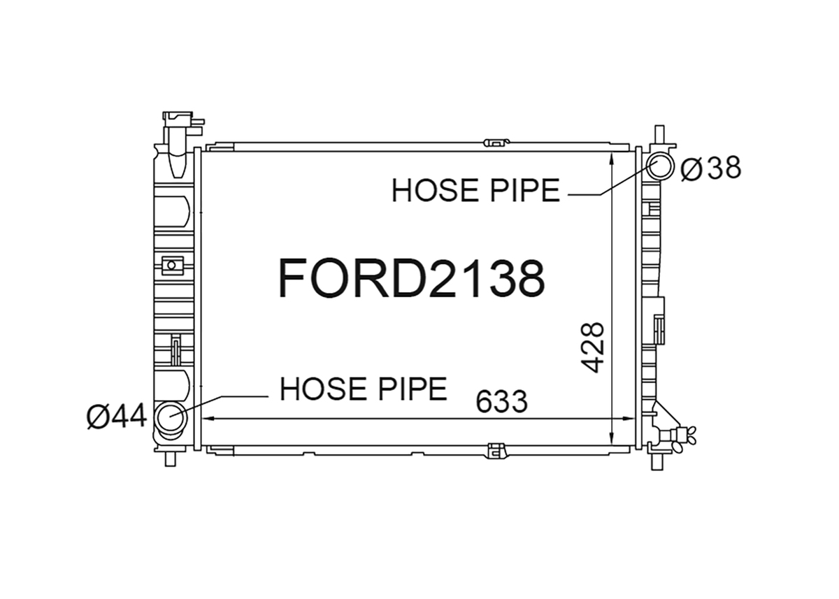 Ford Mustang MK4 3.8L V6 1994-2004