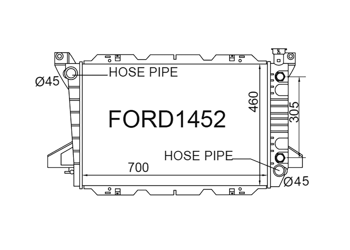 Ford Bronco IV & V & F-Series 4.9L 6Cyl 1987-1997