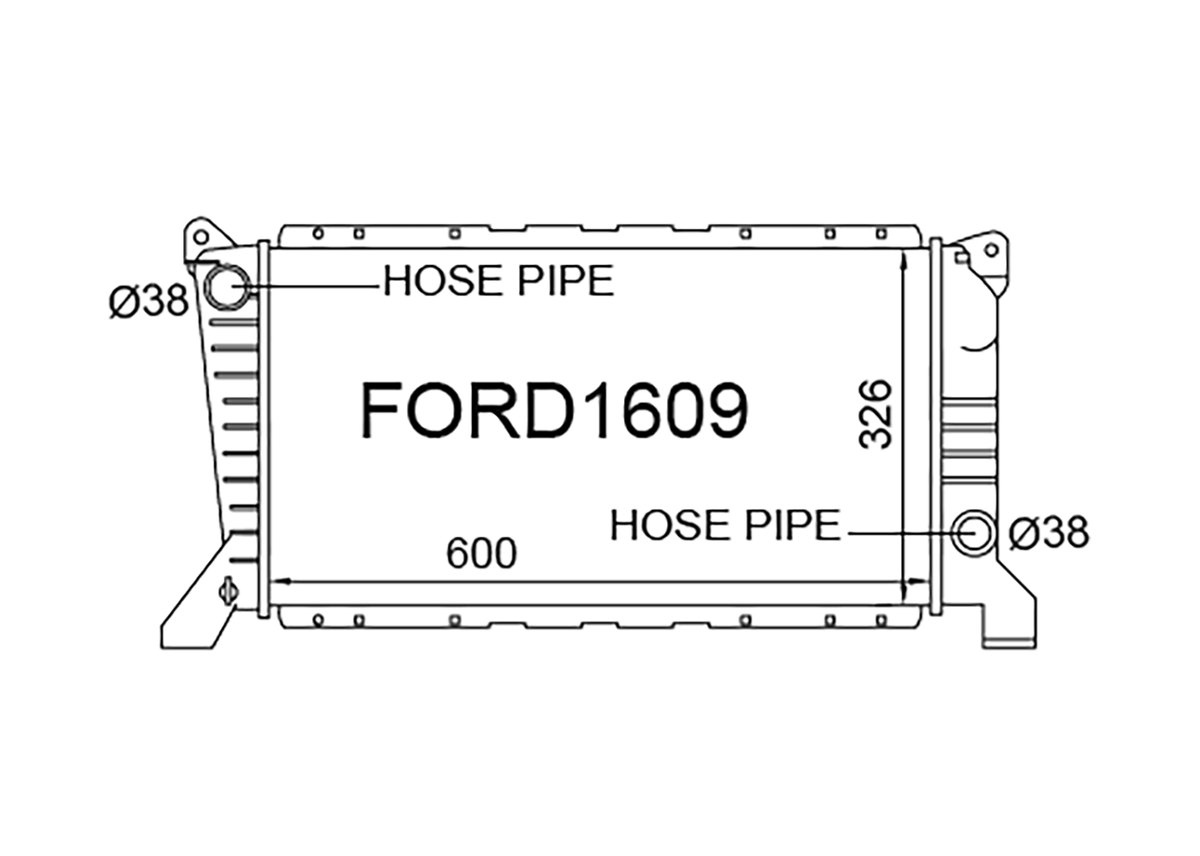 Ford Transit EY 2.5L Diesel 1994-2003