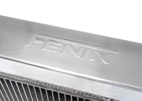 Universal Performance Radiator - Top Outlet Pipe Left / Bottom Outlet Pipe Right.