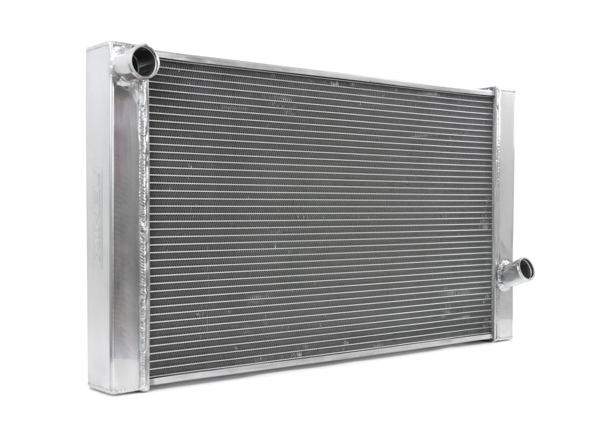 Universal Performance Radiator - Top Outlet Pipe Left / Bottom Outlet Pipe Right.