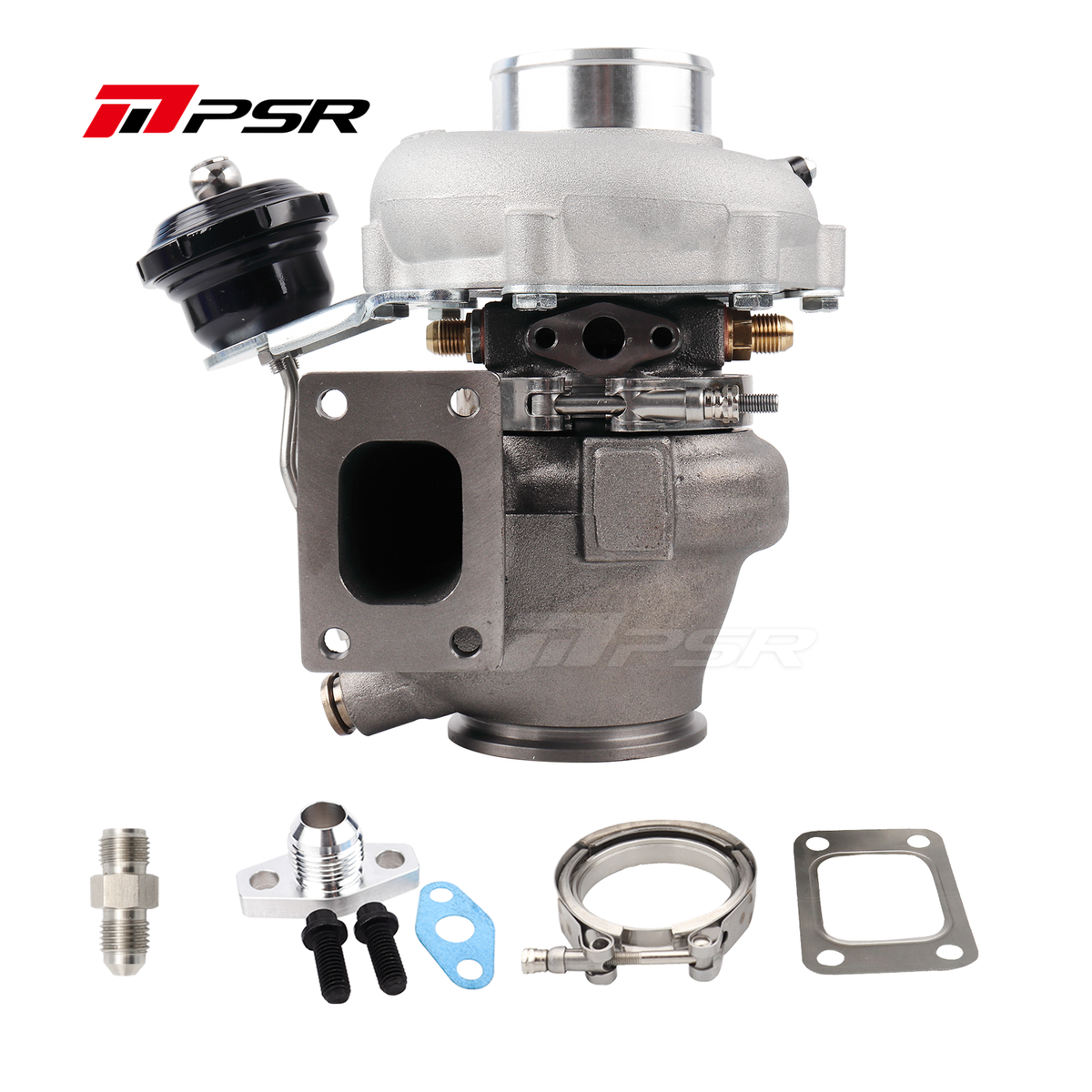 PSR Forward Rotation 5455G 4" Dual Ball Bearing Turbocharger HP Rating 660