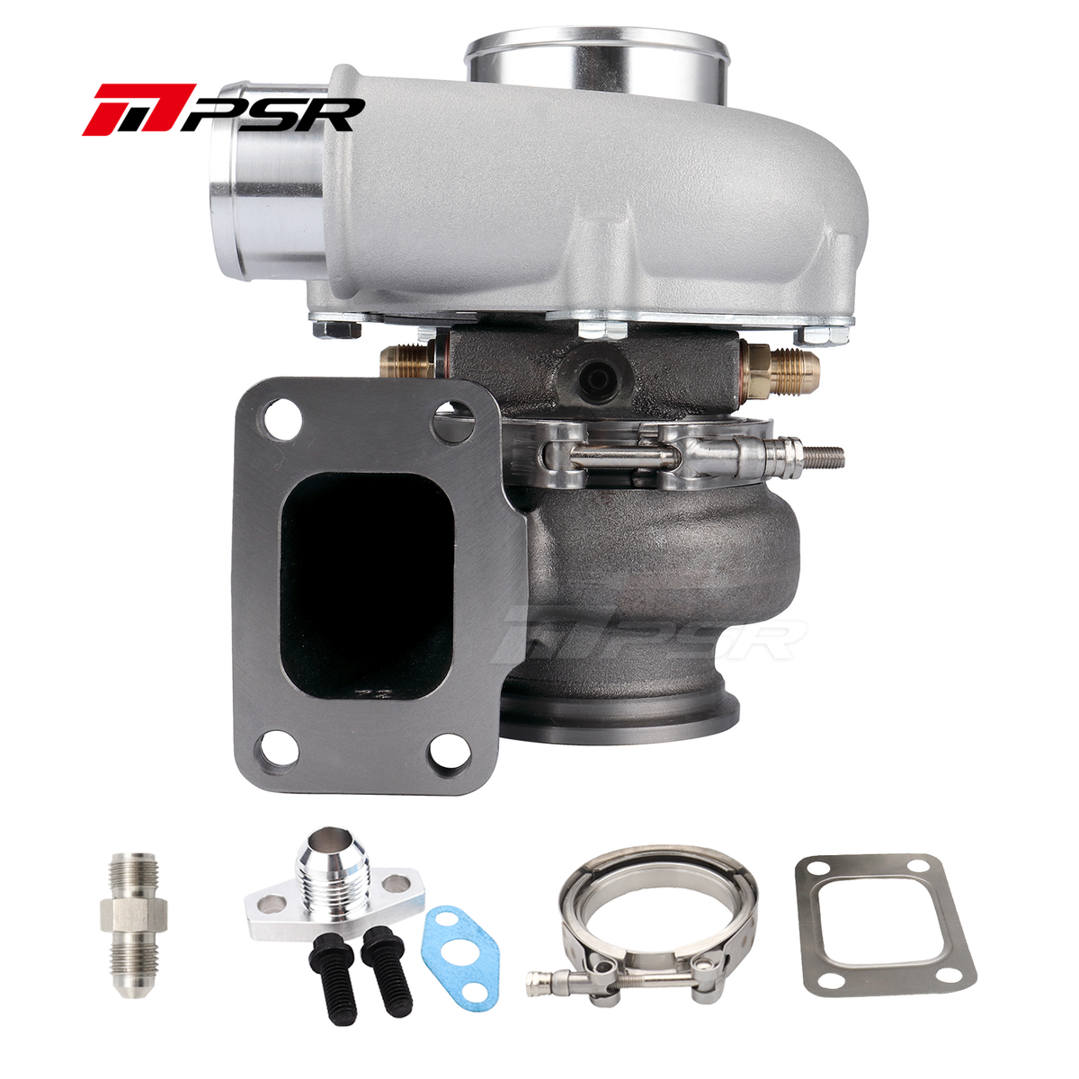 PSR Forward Rotation 5455G 4" Dual Ball Bearing Turbocharger HP Rating 660