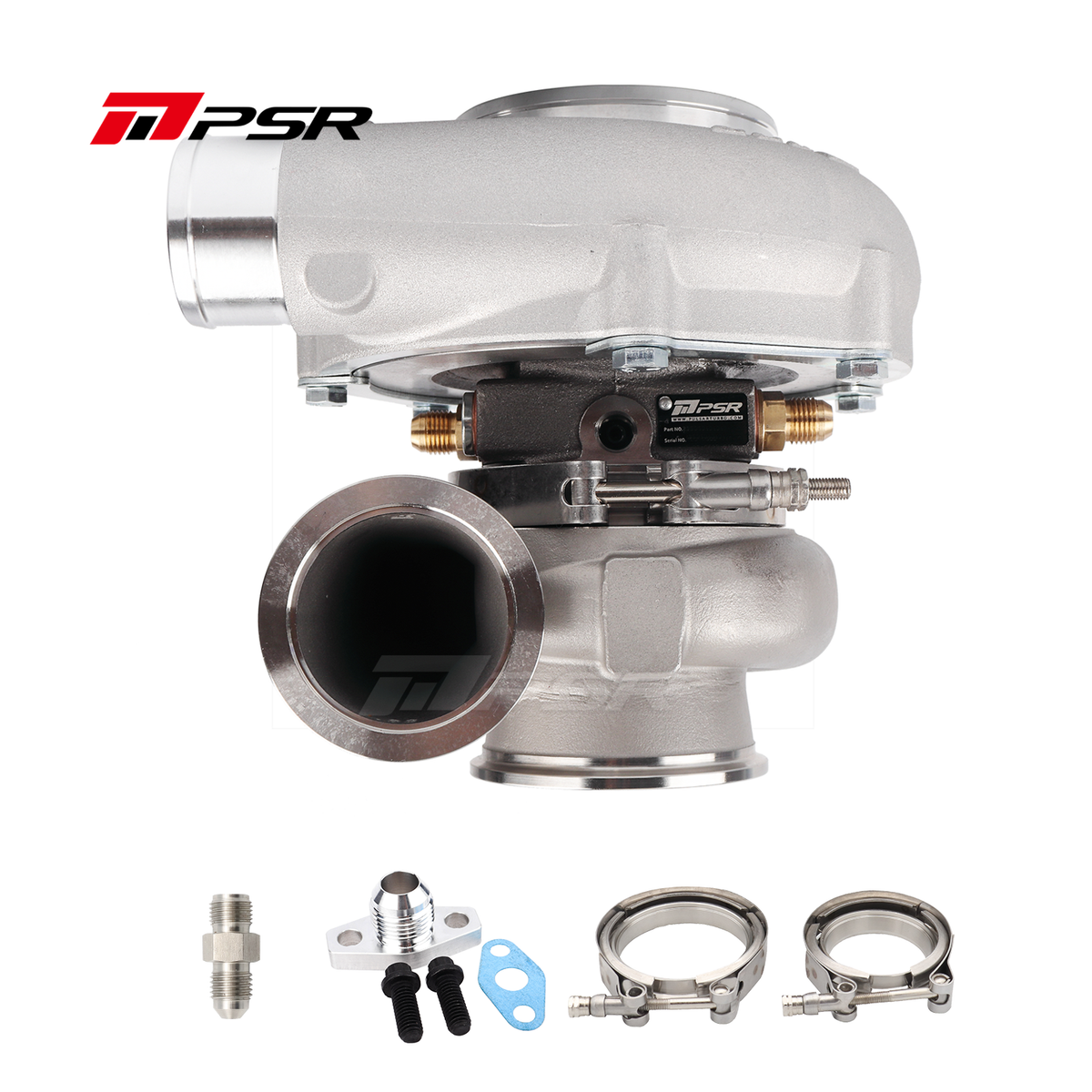 PSR Forward Rotation 5455G 4" Dual Ball Bearing Turbocharger HP Rating 660