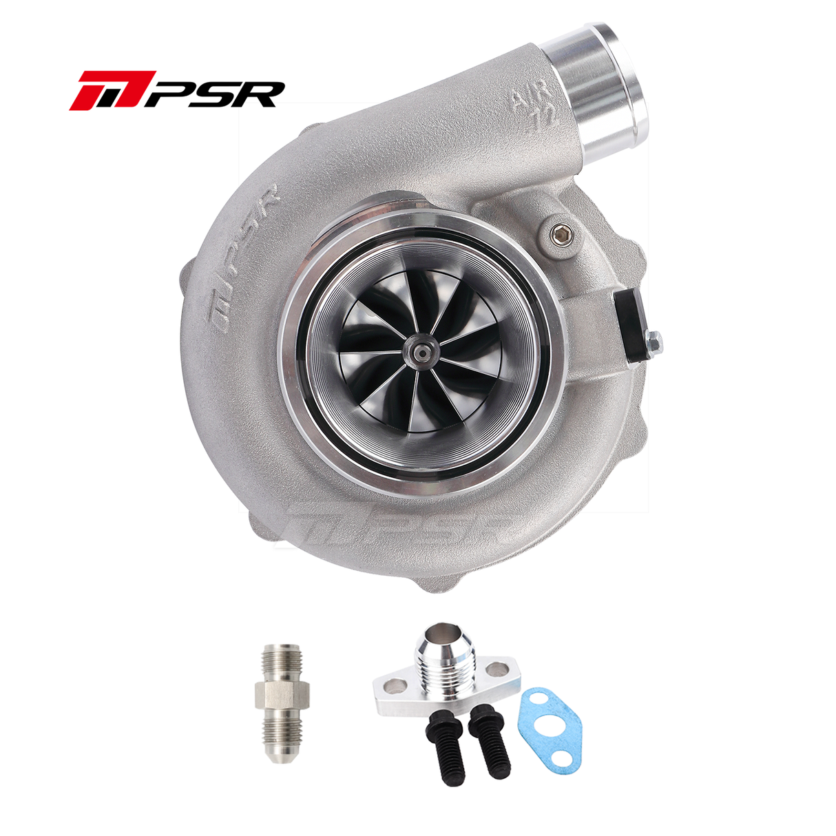 PSR Forward Rotation 5455G 4" Dual Ball Bearing Turbocharger HP Rating 660