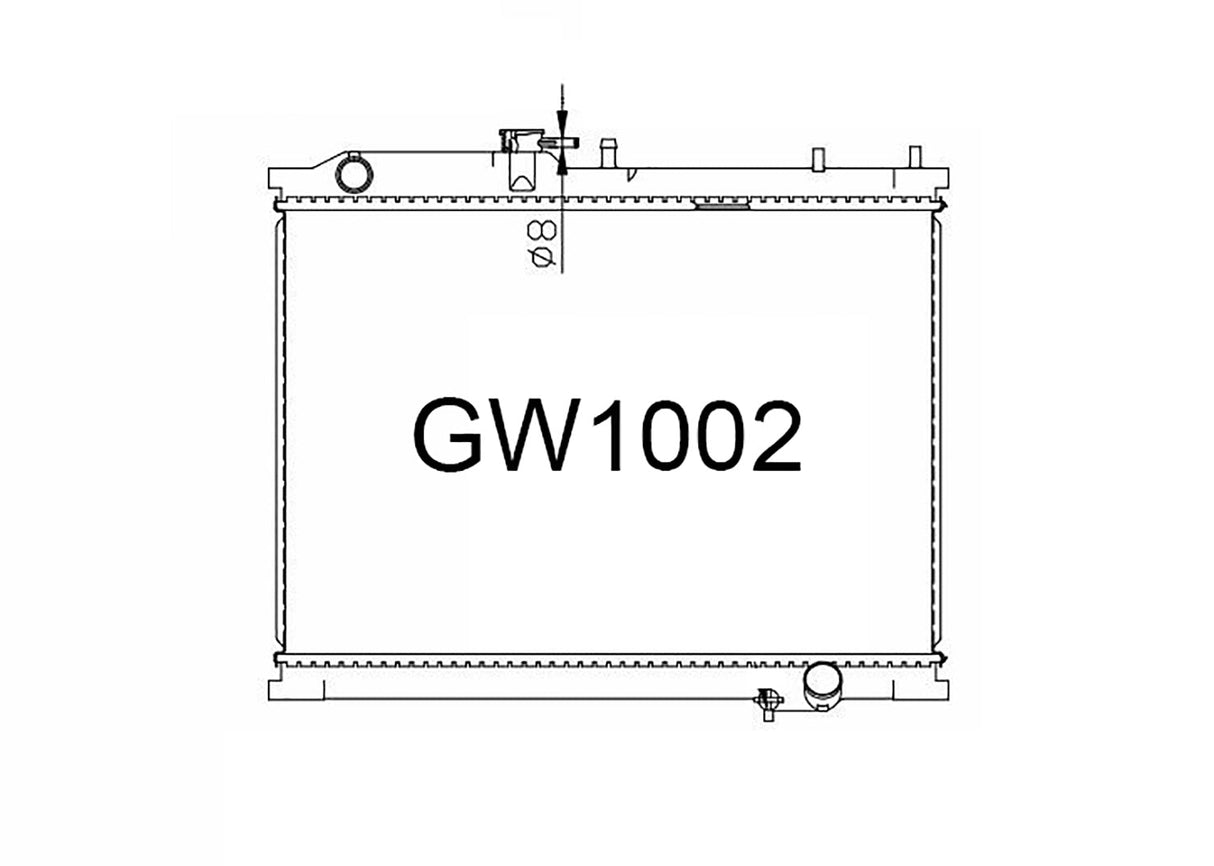 Great Wall V240 2.4L Petrol 2014-2021 [Angled Lower Pipe]