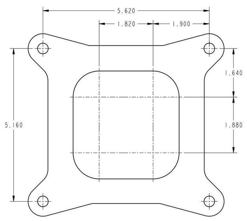 Holley 600 CFM 4-Barrel Street/Strip Carburettor - Shiny Finish (HO0-4776S) - Prolink Performance