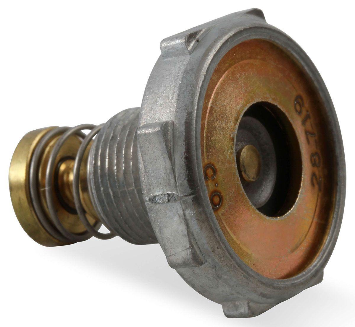 Holley Single-Stage Power Valve High Flow 8.5" Hg, Including Gasket (HO125-185) - Prolink Performance