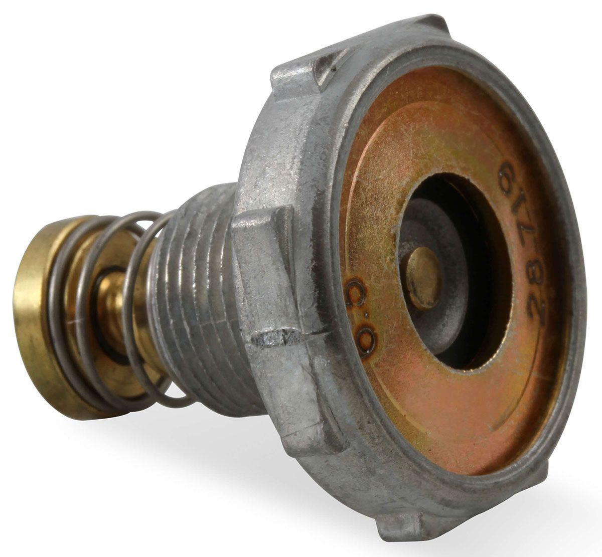 Holley Single-Stage Power Valve STD Flow 4.5" Hg, Including Gasket (HO125-45) - Prolink Performance