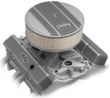 Holley Vintage Series Fined Valve Covers (HO241-240) - Prolink Performance