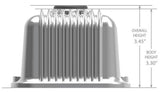 Holley Vintage Series Fined Valve Covers (HO241-241) - Prolink Performance