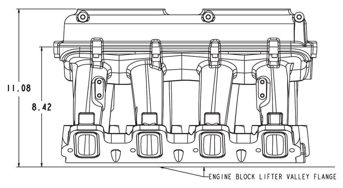 Holley LS3/L92 Hi-Ram Intake Manifold (HO300-115) - Prolink Performance