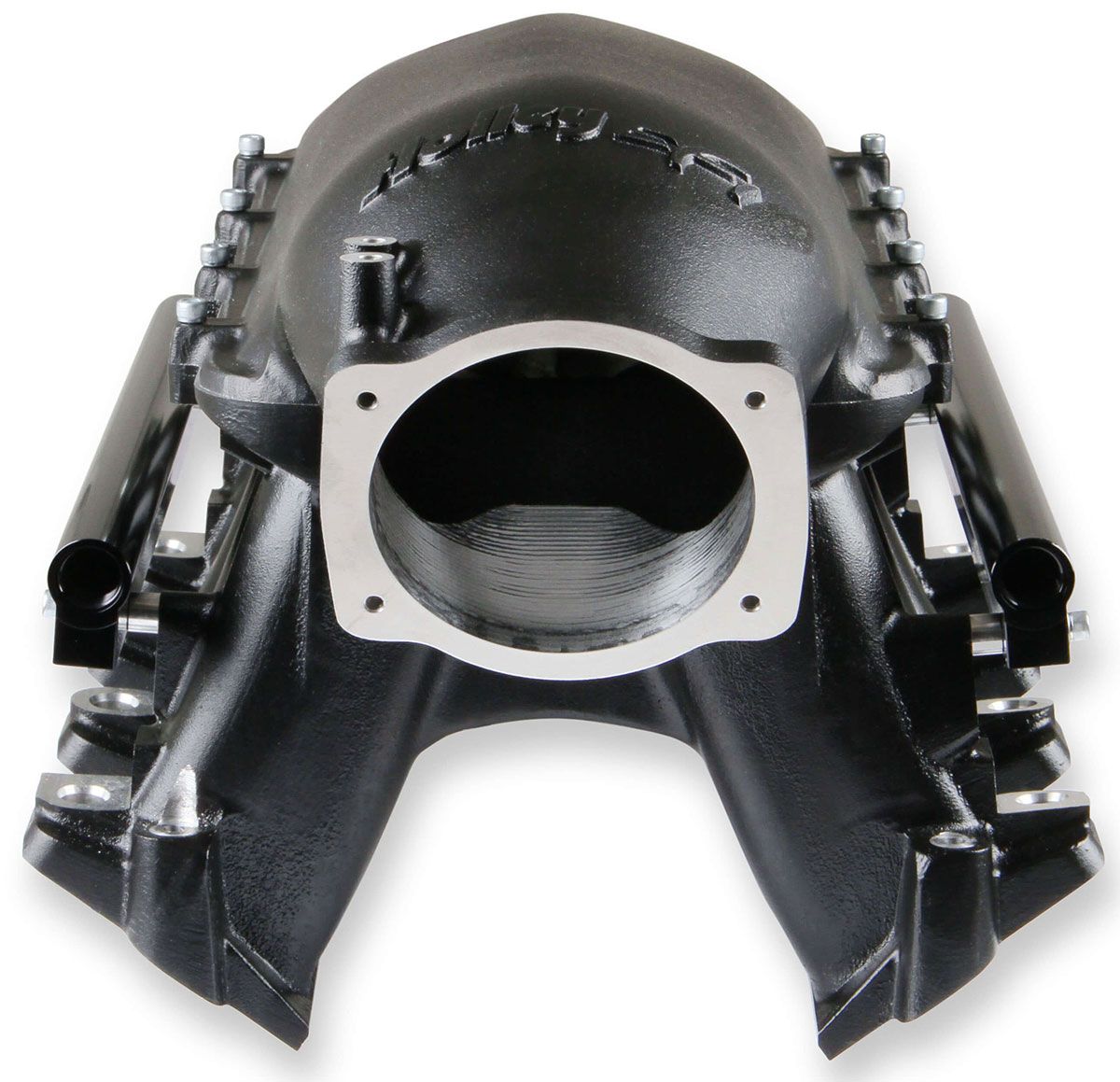 Holley LS1/LS2/LS6 Hi-Ram Intake Manifold - Black (HO300-123BK) - Prolink Performance