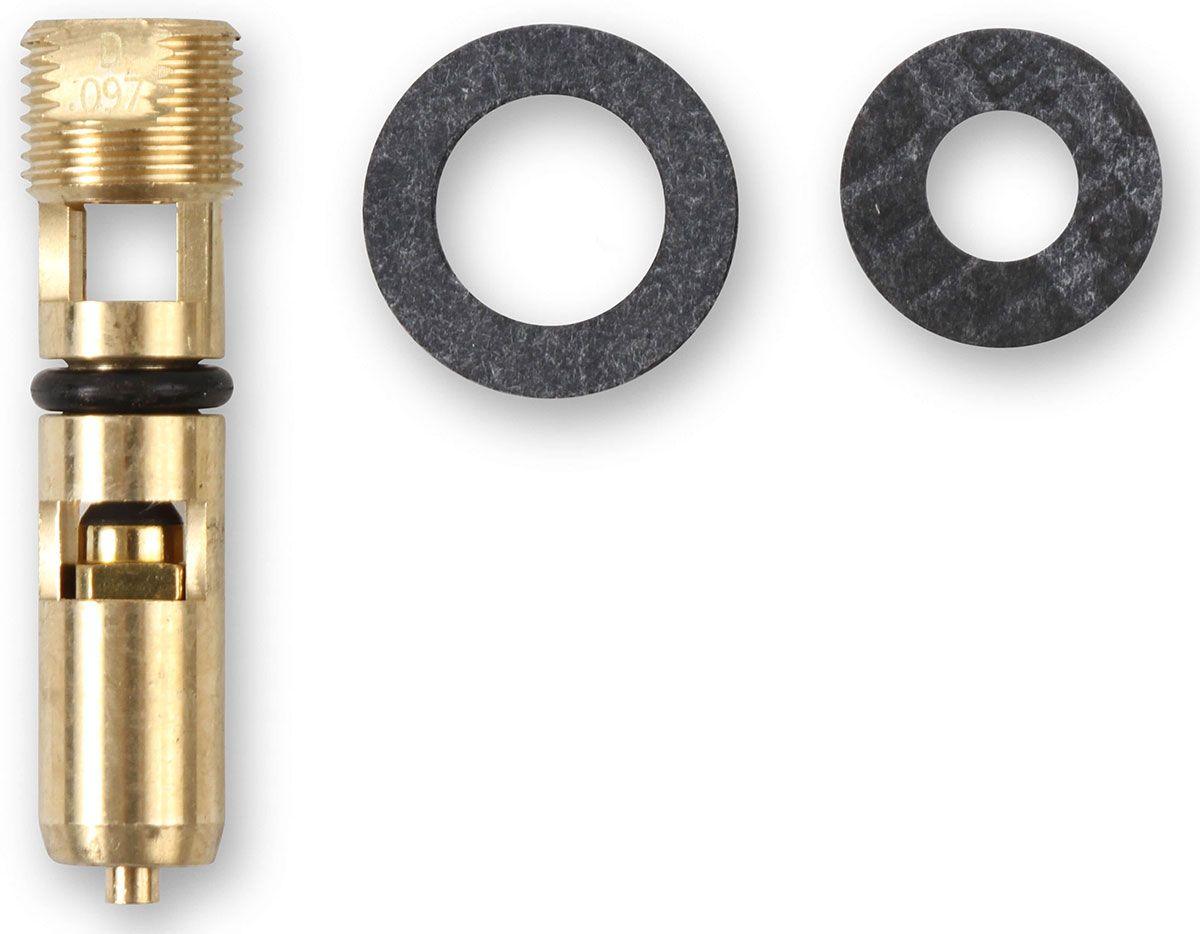 Holley Adjustable Inlet needle & seat - Titanium (HO6-521) - Prolink Performance