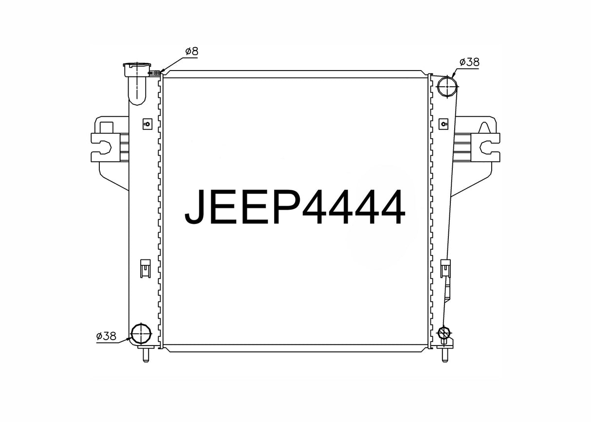 Jeep Cherokee / Liberty KJ 2.4L Petrol 2002-2007