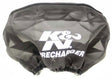K&N Black Round Precharger Filter Wrap (KN22-8014PK) - Prolink Performance