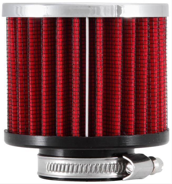 K&N Clamp-On Vent Filter 3 OD x 2-1/2 H (KN62-1460) - Prolink Performance