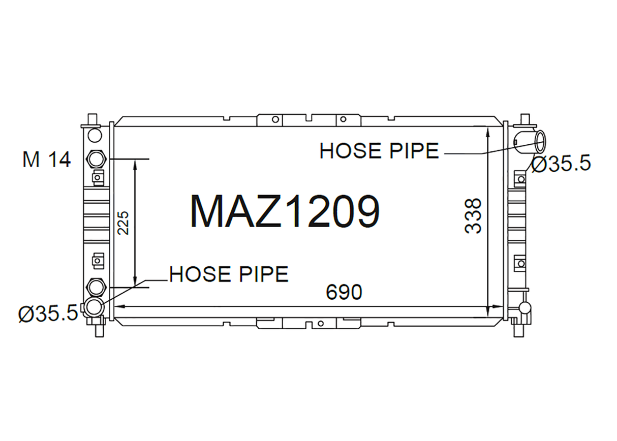 Mazda 626 GE & GF / MX-6 2.5L V6 Petrol 1991-2002
