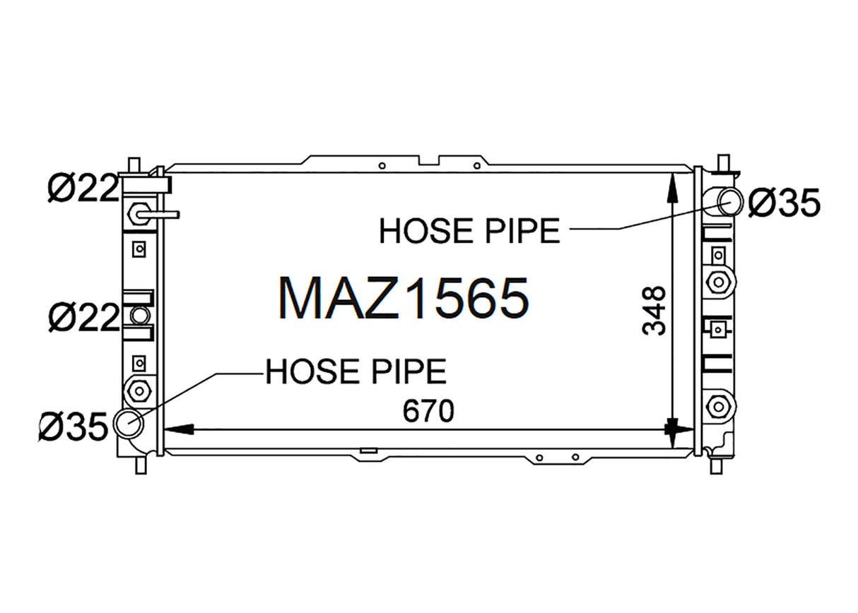Mazda Lantis / 323F / Astina V6 Petrol 1994-1998 [With Pipe]