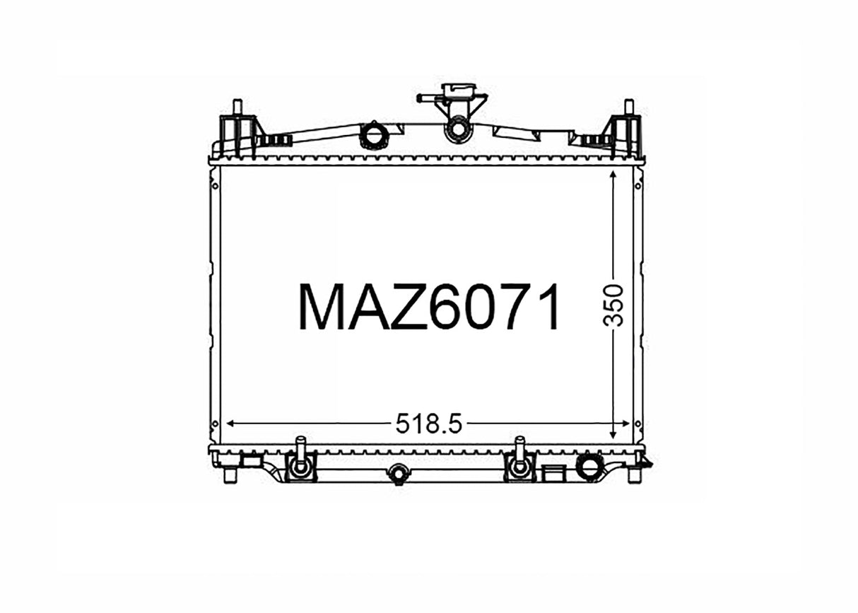 Mazda 2 / Demio DE 1.3L & 1.5L Petrol 2007-2014 [Narrow]